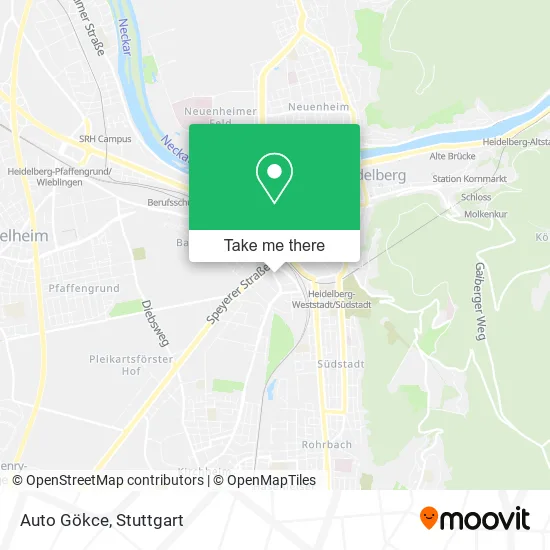 Карта Auto Gökce