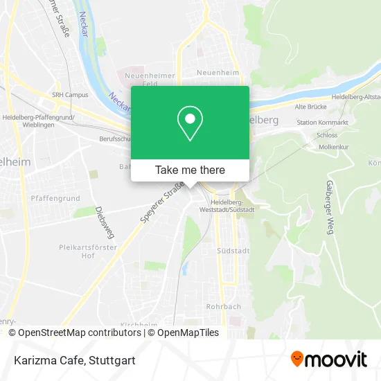 Карта Karizma Cafe