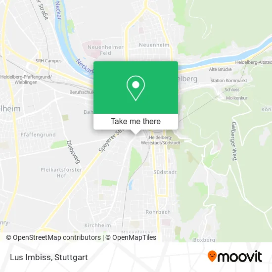 Карта Lus Imbiss