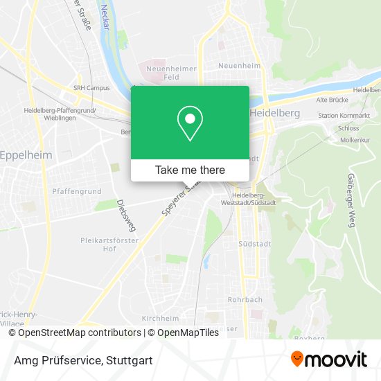 Amg Prüfservice map