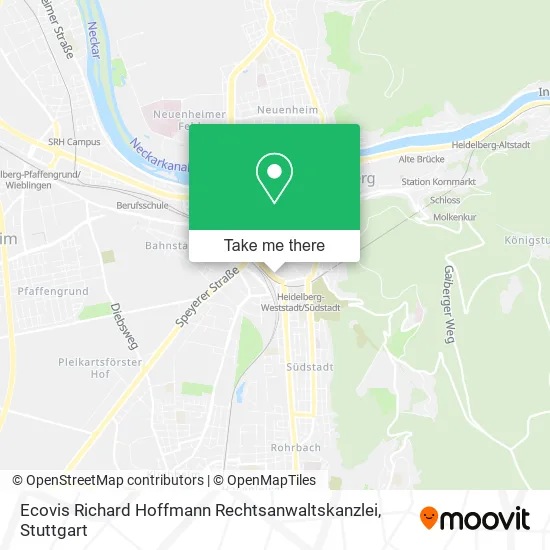 Карта Ecovis Richard Hoffmann Rechtsanwaltskanzlei