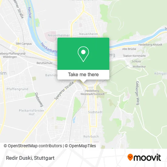 Карта Redir Duski