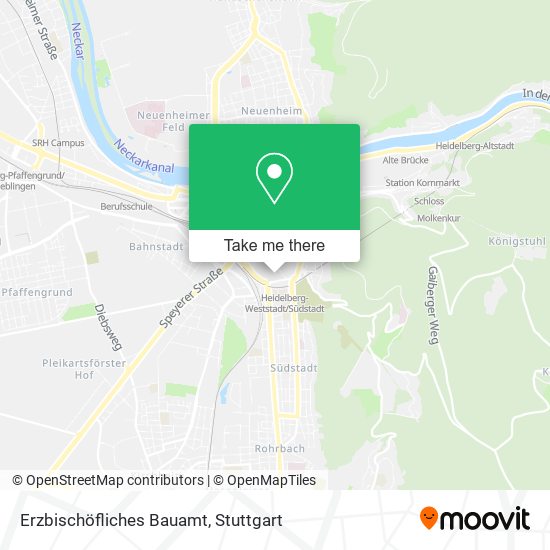 Erzbischöfliches Bauamt map