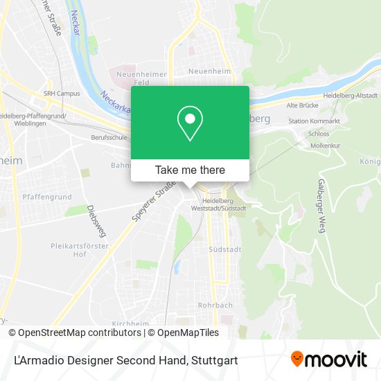 L'Armadio Designer Second Hand map
