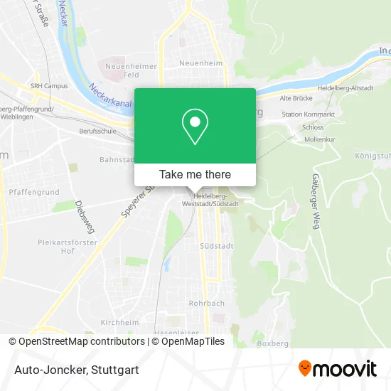 Карта Auto-Joncker