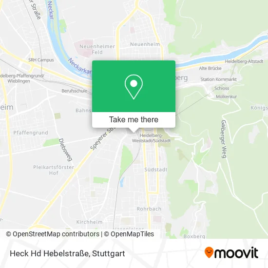 Карта Heck Hd Hebelstraße
