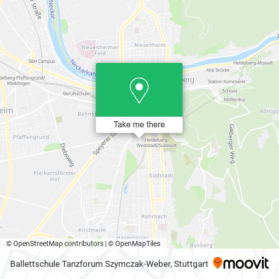 Карта Ballettschule Tanzforum Szymczak-Weber