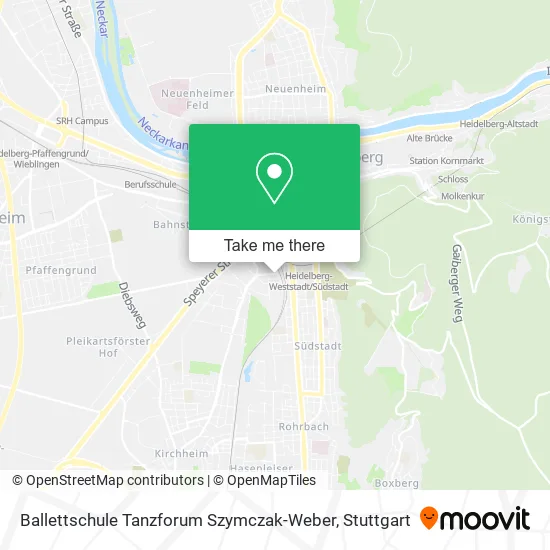Карта Ballettschule Tanzforum Szymczak-Weber