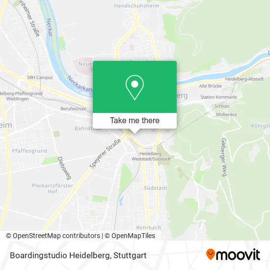 Карта Boardingstudio Heidelberg