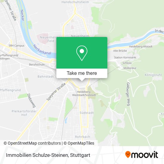 Immobilien Schulze-Steinen map