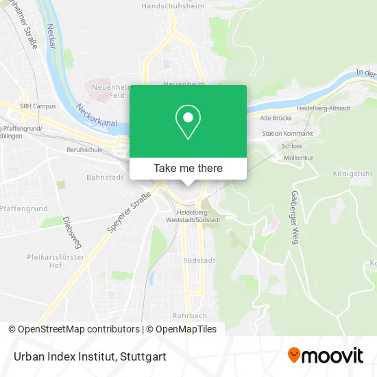 Карта Urban Index Institut