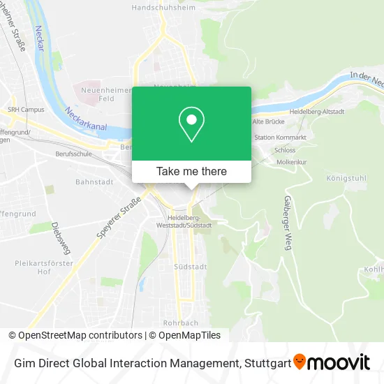 Карта Gim Direct Global Interaction Management