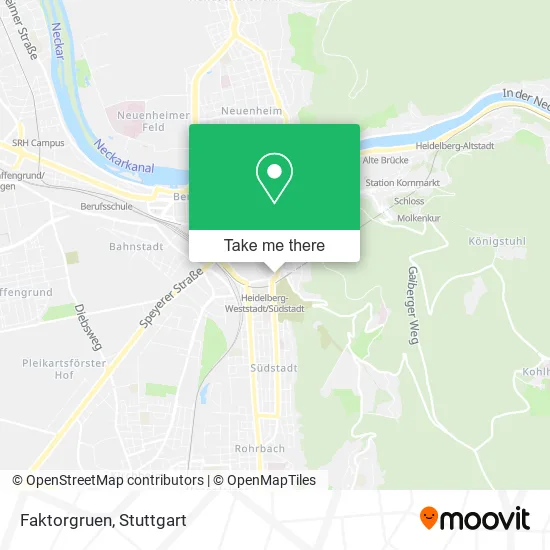 Карта Faktorgruen