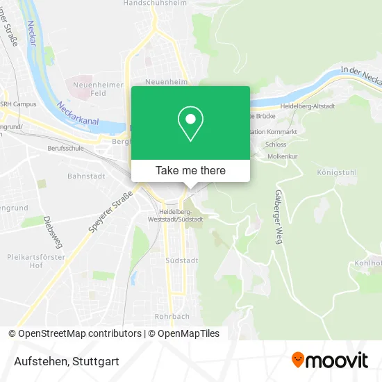 Карта Aufstehen