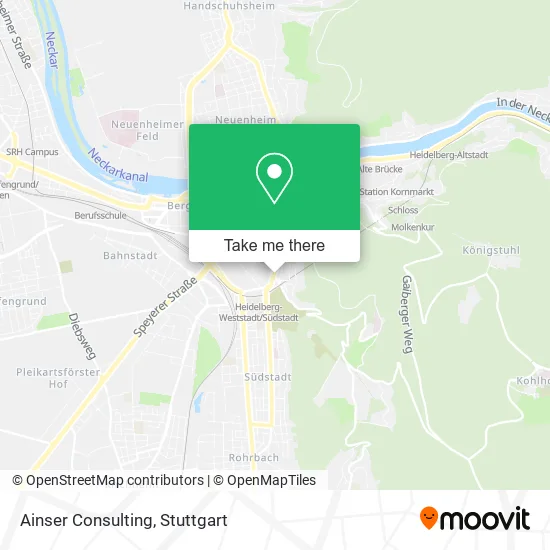 Карта Ainser Consulting
