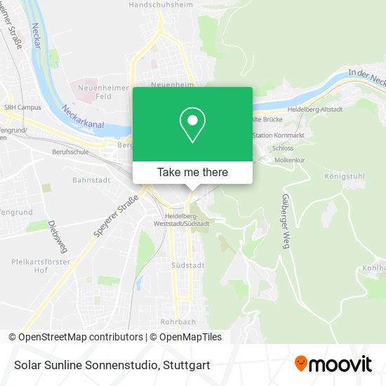 Solar Sunline Sonnenstudio map