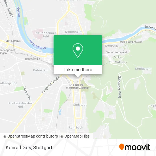 Карта Konrad Gös