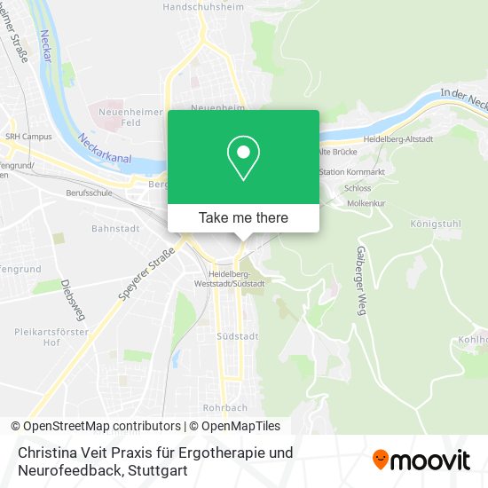 Christina Veit Praxis für Ergotherapie und Neurofeedback map
