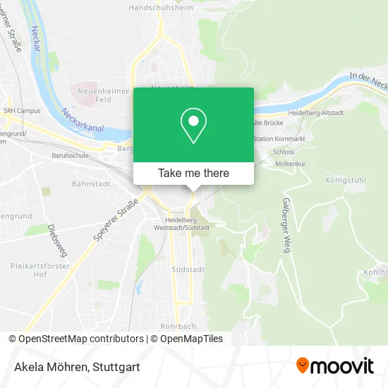 Карта Akela Möhren