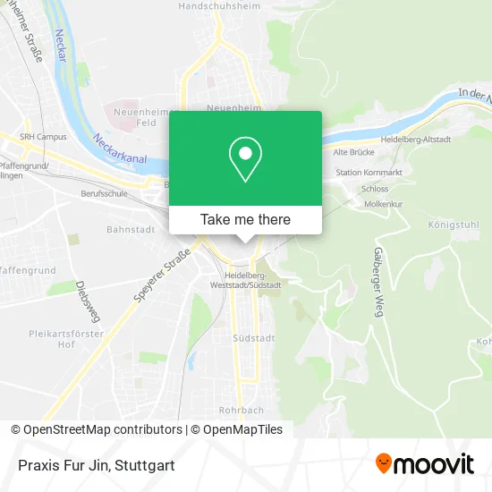 Карта Praxis Fur Jin