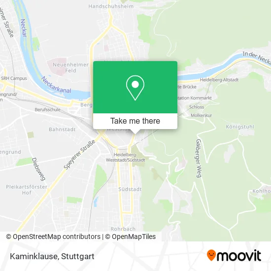 Карта Kaminklause