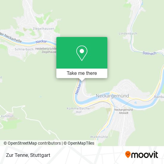 Карта Zur Tenne