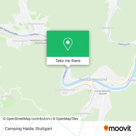 Карта Camping Haide