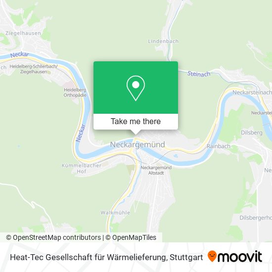 Heat-Tec Gesellschaft für Wärmelieferung map