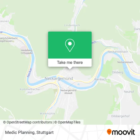 Карта Medic Planning