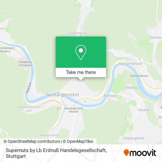 Карта Supernuts by Lb Erdnuß Handelsgesellschaft
