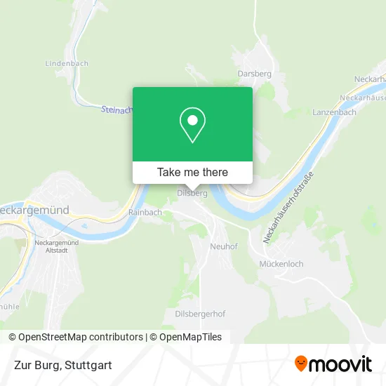 Карта Zur Burg