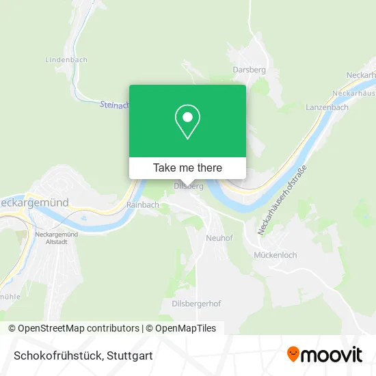 Карта Schokofrühstück