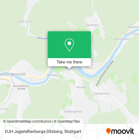 Карта DJH Jugendherberge Dilsberg
