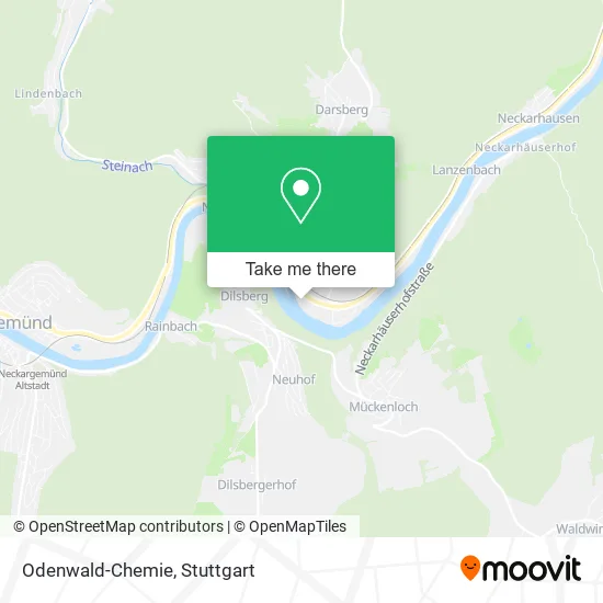 Карта Odenwald-Chemie