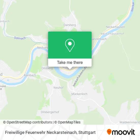 Карта Freiwillige Feuerwehr Neckarsteinach