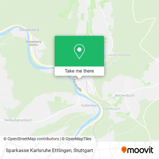 Карта Sparkasse Karlsruhe Ettlingen