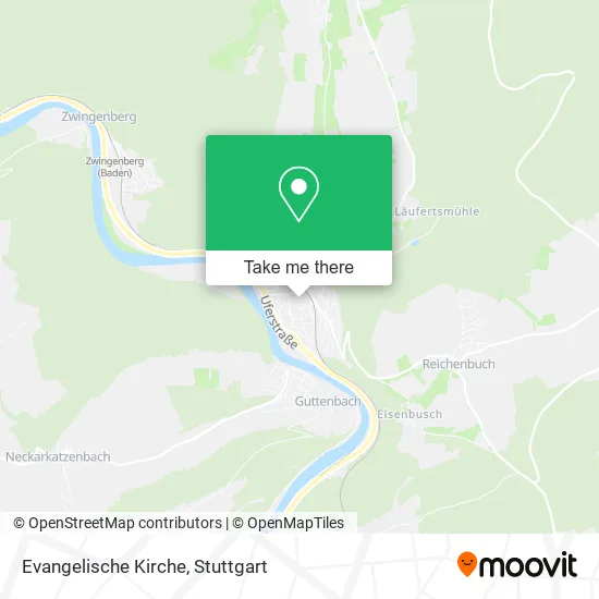 Карта Evangelische Kirche