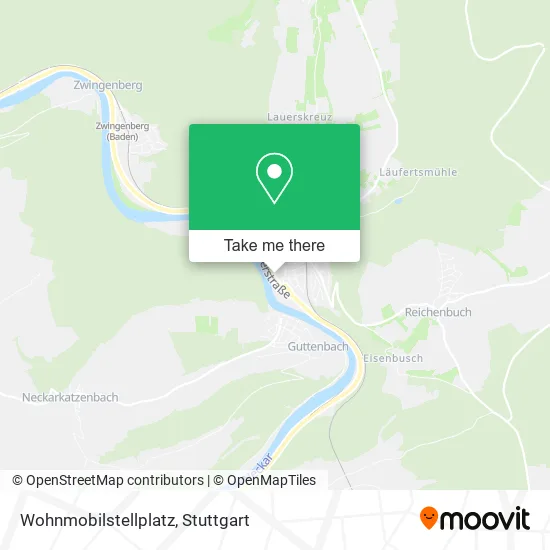 Карта Wohnmobilstellplatz