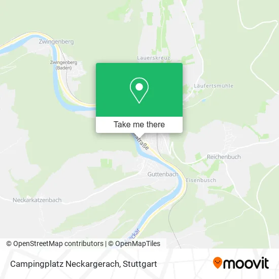 Карта Campingplatz Neckargerach