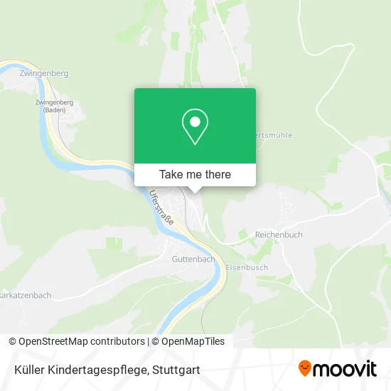 Карта Küller Kindertagespflege
