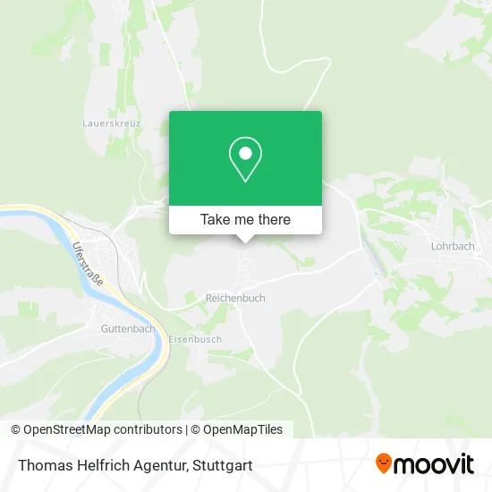 Карта Thomas Helfrich Agentur