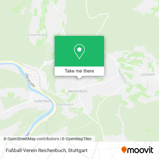 Карта Fußball-Verein Reichenbuch