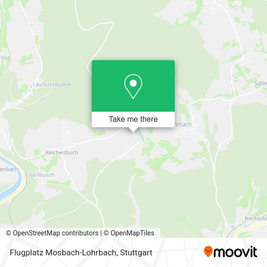 Flugplatz Mosbach-Lohrbach map