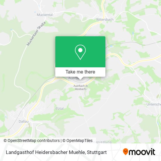 Landgasthof Heidersbacher Muehle map