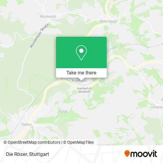 Карта Die Röser