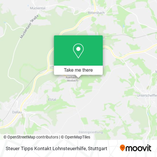 Steuer Tipps Kontakt Lohnsteuerhilfe map