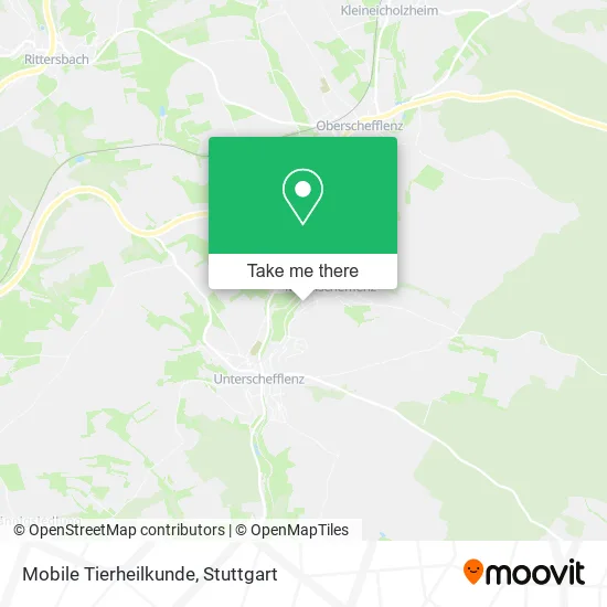 Карта Mobile Tierheilkunde