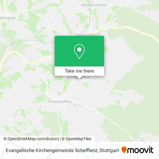 Evangelische Kirchengemeinde Schefflenz map