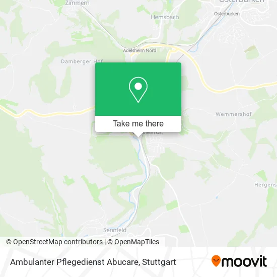 Карта Ambulanter Pflegedienst Abucare