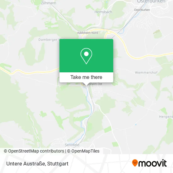 Карта Untere Austraße